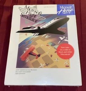 Flight Simulator Versión 4.0 Apple Mac Macintosh Sellado Nuevo - Imagen 1 de 13