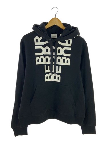 Felpa con cappuccio BURBERRY LONDON M cotone nero 8052537 usata