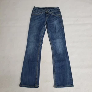 Damen Silver Suki 17" Surplus Denim Jeans Medium Wash Größe 26x31 - Bild 1 von 6