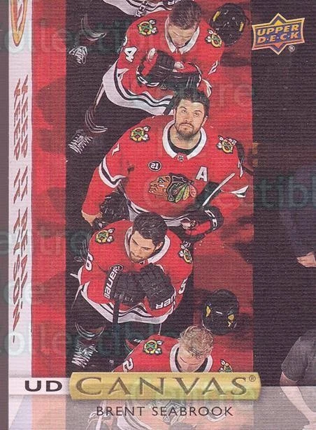 2019-20 Upper Deck Canvas #51 Brent Seabrook - Image 1 of 1