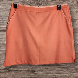 Greg Norman Damen-Golf-Skortrock mit Shorts pfirsichfarben neu mit Etikett Größe 10 - Bild 1 von 10