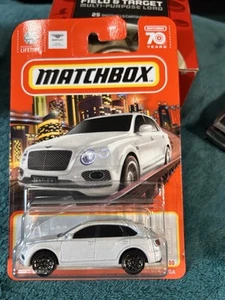 Bentley Bentayga ‘18 Matchbox 2023 70 Years Edition - White 4/100 Brand New - Picture 1 of 4