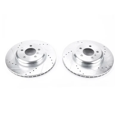 Power Stop EBR1416XPR Drilled / Slotted Brake Rotor for Rear BMW 320i xDrive Foto 1 de 3