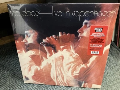 THE DOORS - Live In Copenhagen - 2LP CLEAR NUMBERED VINYL RSD Black Friday 2025 - Image 1 of 3