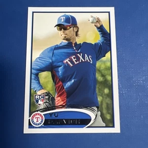 Topps Variation #660B Yu Darvish 2012 raro SP - Imagen 1 de 2