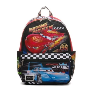 Wondapop Nylon Backpack 13" - Pixar Cars Allover Print Deluxe Daypack - Picture 1 of 6