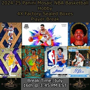 Robin Lopez - 2024-25 Panini Mosaic NBA Hobby - 4X Box Player BREAK #2 - Picture 1 of 3