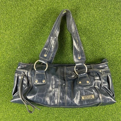 Bolso de hombro Kenneth Cole Reaction de cuero sintético azul oscuro  Foto 1 de 4