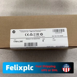 1769-L35E SER B CompactLogix 1,5 MB ENet Controller 1769L35E fabbrica US Free Tax - Foto 1 di 4