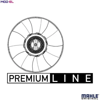 FAN ENGINE COOLING CFF 493 000P FOR VW CRAFTER/30-50/Platform/Chassis/Van/Bus - Image 1 of 4