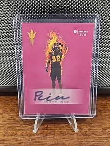 Prince Dorbah 2024 Onit Athlete Nine Series Fire Auto #3/9 Arizona Sun Devils - Picture 1 of 2