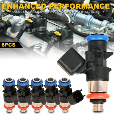 x6 NEW upgrade Fuel Injector for 2011-2019 Chrysler 300 3.6L V6 0280158233 — 第 1/4 张图片