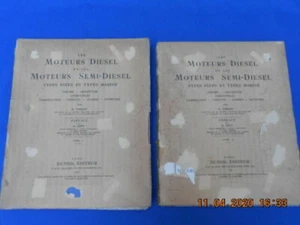 Les Moteurs Diesel et les Moteurs Semi-Diesel Types Fixes et Marine. 2 - Foto 1 di 1