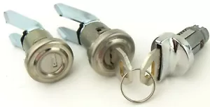 Ignition and Door Lock Set 1955 Bel Air 2 Door & Wagon 1956 Sedan 1957 2 Door - Picture 1 of 2