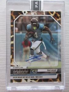 2024 Panini Instant NFL Tank Bigsby Black Jaguar Auto Premier Signature SSP 5/10 - Picture 1 of 5