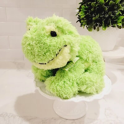 Melissa & Doug Green Meadow Medley Cute Stuffed Soft Froggy With Ribbit Sound - Image 1 of 4