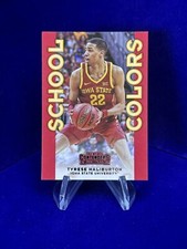 2020 Panini Contenders Draft Picks #8 Tyrese Haliburton School Colors