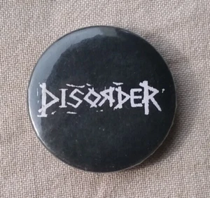 DISORDER - PIN/SPILLA /punk/hardcore/crust/Doom/Conflict/Dirt/Discharge/Clash - Bild 1 von 2