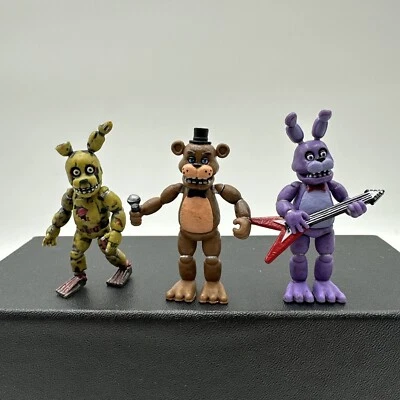 Springtrap Bonnie Funko 2" Mini Figuras Five Nights at Freddy's FNAF Lote de 3 Foto 1 de 4