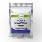 Horny Goat Weed 2500mg 14-240 Capsules Libido Sexual Health Better Bodies Pouch