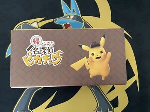 🇯🇵 PROMO CARD+Item case +Original box from The Return of Detective Pikachu ⚡️