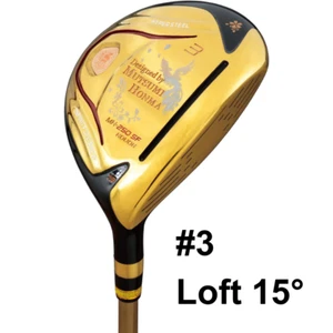 Mutsumi Honma Golf Club Fairway Wood 3W 15° MH250SF Phoenix FW Flex R SR Shaft - Picture 1 of 12