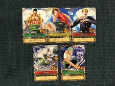 Data Carddass One Piece OnePy β Match Promo PBX4 + PFX1Bandai 2008 Made in Japan
