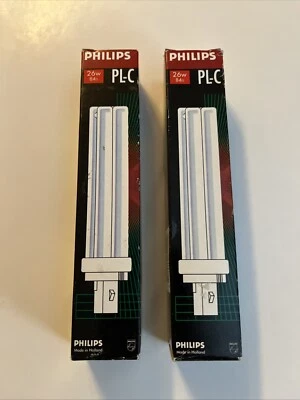 Philips PL-C26W/ 840 Compact Fluorescent Light, 4100K, 2/ Packages Energy Savers - Image 1 of 4