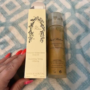 Annick Goutal Eau D’Hadrien perfumed golden shine body oil. 3.4 Oz RARE* VINTAGE - Picture 1 of 11