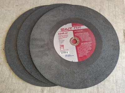Rodas de corte de serra estacionária United Abrasives SAIT 24070 16X5/32X1 A24R pacote com 3 - Imagem 1 de 4