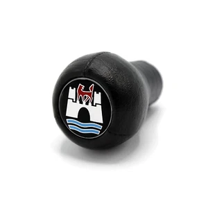 VW Wolfsburg Shift Knob 4 5 velocidades golf Mk1 Mk2 Mk3 conejo convertible viento - Imagen 1 de 4