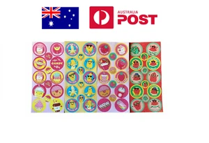 New Teachers School Mixed Pack Scratch n Sniff Smelly Stickers Kid Kids Reward - Picture 1 of 3