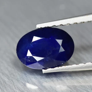 0.96Ct Oval Shape _ Sizzling Madagascar Blue Sapphire Loose Gemstone - Picture 1 of 1