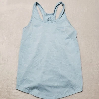 Nike Dri-Fit Light Blue Racerback Tank Top Active Wear Shirt Size XL - Image 1 of 4