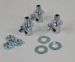 Ddrum D1 Jr Floor Tom Drum Brackets (Set of 3) - Picture 1 of 5