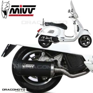 Aupuff completo PIAGGIO VESPA GTS 125 2017 2018 MIVV Mover negro - Imagen 1 de 6