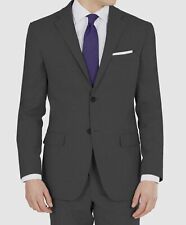 DKNY Men's Gray Modern-Fit Stretch 2 Piece Suit Jacket Pants Size 38S