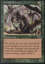 Gorilla Warrior X4 (Urza's Saga) MTG (LP) *CCGHouse* Magic