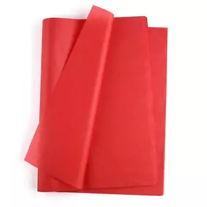 60 Sheets Valentine's Day Tissue Paper 50x35CM Red Gift Wrapping Paper Bulk f... - Picture 1 of 6