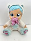 Imc Toys Cry Babies Blue Teal Kristal Got Sick & Feel Better Interactive Doll