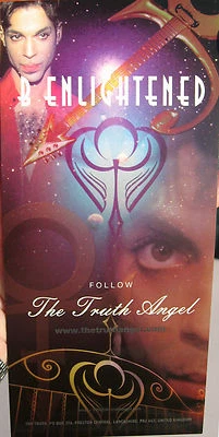 TRUTH ANGEL PRINCE The Truth Magazine A5 Size Glossy 2-Sided Flyer UK Fanzine MINT Rare #7