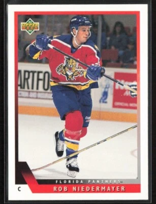 1993-94 Upper Deck #98 Rob Niedermayer Florida Panthers - Image 1 of 2