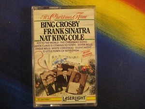 It's Christmas Time Bing Crosby Frank SInatra Nat King Cole Cassette Tape - Picture 1 of 4