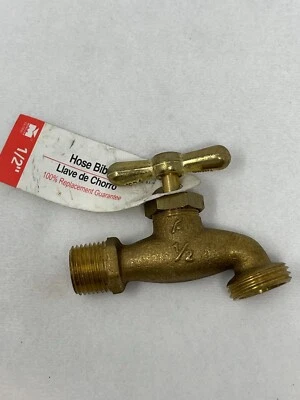 BRASS HOSE BIBB 1/2 IN. MUELLER GLOBAL NEW - Image 1 of 4