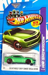 Hot Wheels Neu für 2013 HW Garage #194 Hot Wheels Camaro Special Edition grün - Bild 1 von 3