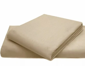 King Size Fitted Sheet In Mocha. 152cm X 198cm X 24cm - Picture 1 of 1