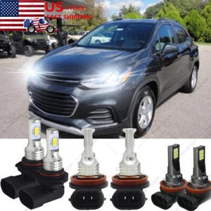 Parts Accessories Led Lights Headlight Fog Light Bulbs Combo Kit Super Bright - Bild 1 von 11