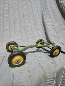 Vintage John Deere diecast Grain Trailer Tractor Farm Country Running Gear Ertl? - Picture 1 of 9