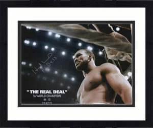 Frmd Evander Holyfield Signed 16" x 20" The Real Deal 5X World Champion Photo - Picture 1 of 1