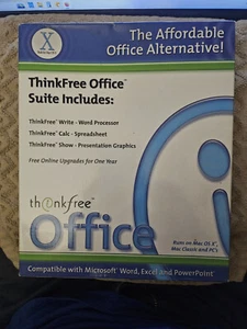 Brand new, sealed, Think Free Office for vintage Mac OS X, Mac Classic and PC's. - Picture 1 of 2